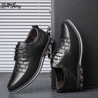 Chaussures Casual Business En Cuir - SuperClasse™