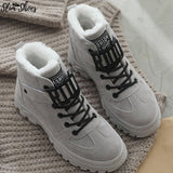 Chaussures Montantes Hiver Pour Femme - HighShoes™