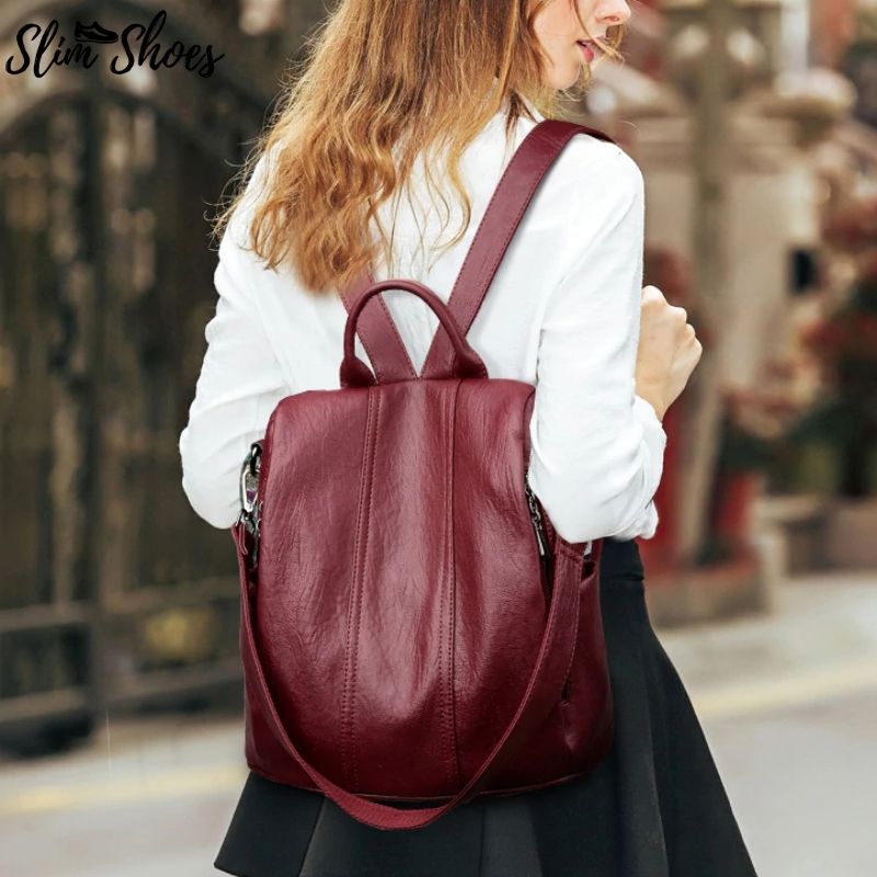 Dos Antivol Sac à Dos Femme Pratique Sac Antivol Femme Sac à Dos